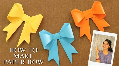 how to make a bow out of paper: exploring the art and science behind crafting